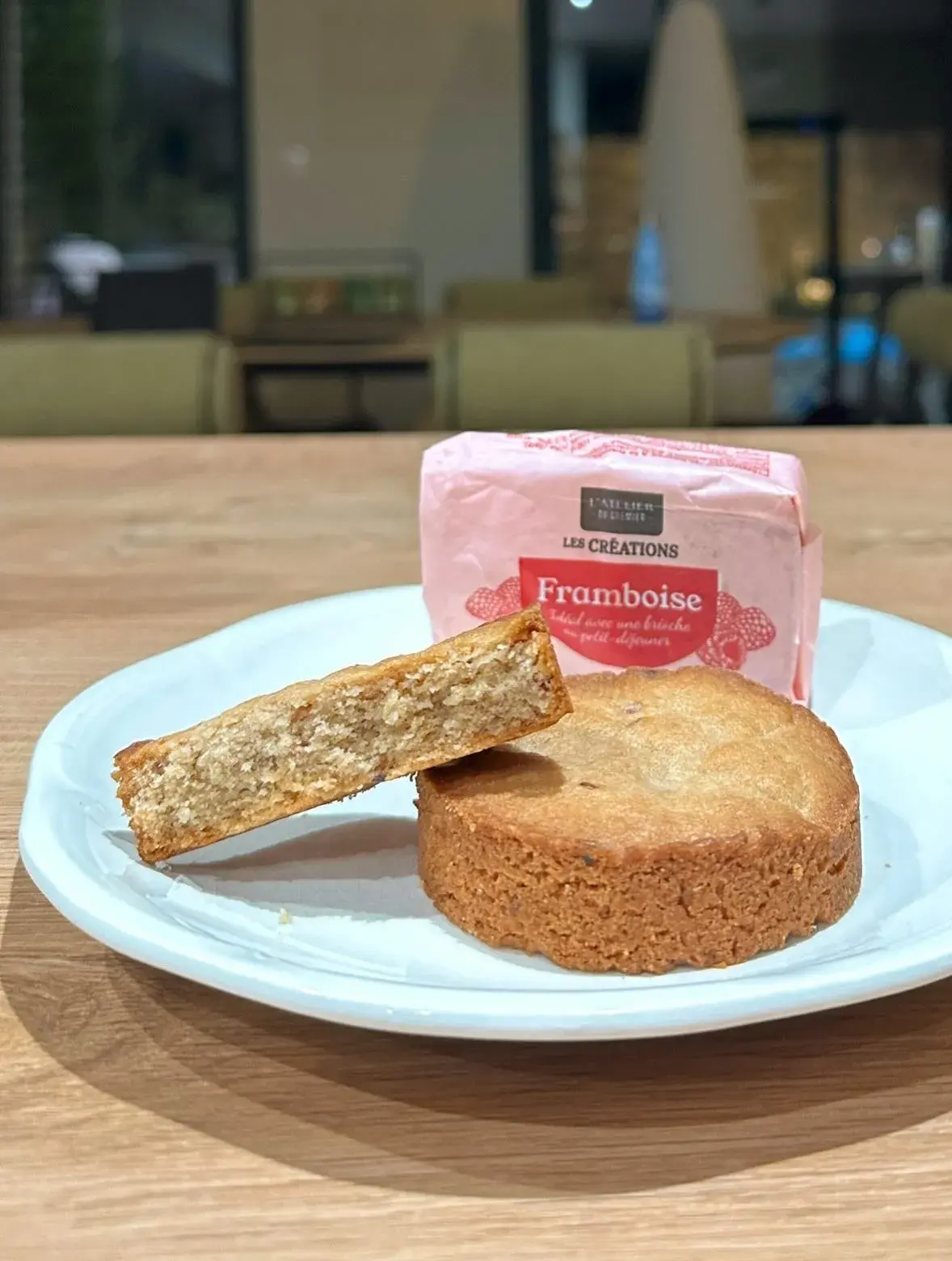 Palets bretons à la framboise