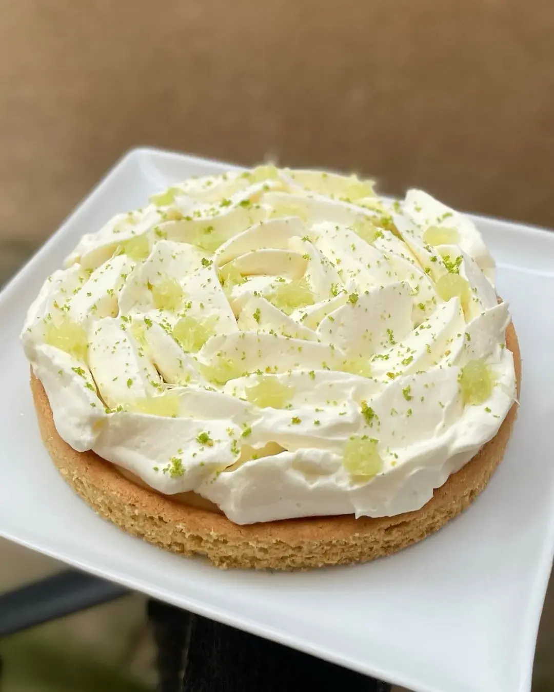 Tarte au citron sur sablé breton, photo 2 sur 3