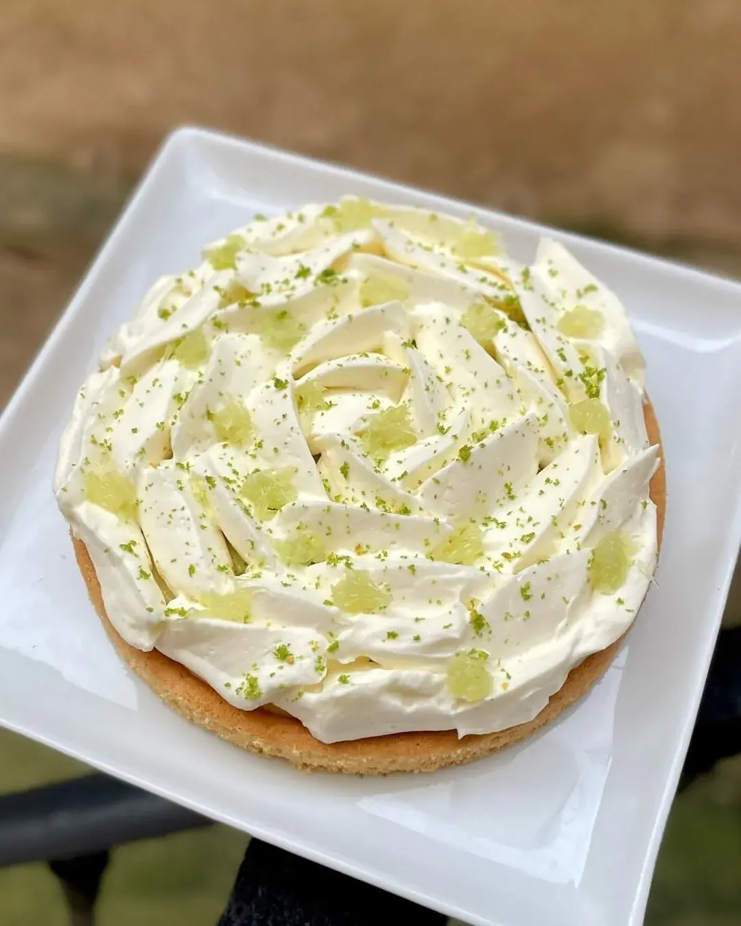 Tarte au citron sur sablé breton, photo 1 sur 3