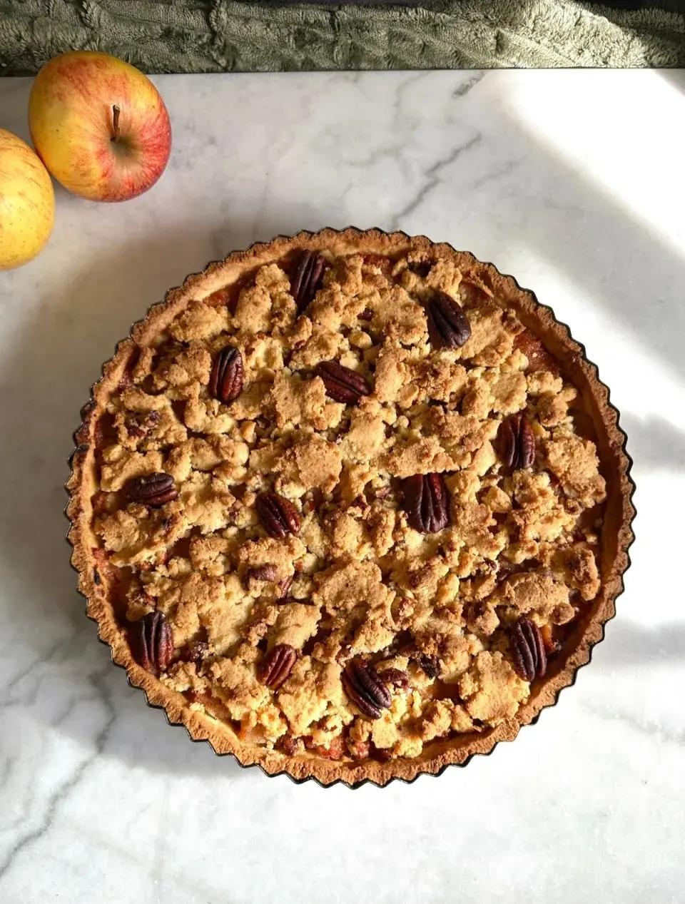 Tarte pomme, coing & pécan, photo 3 sur 3