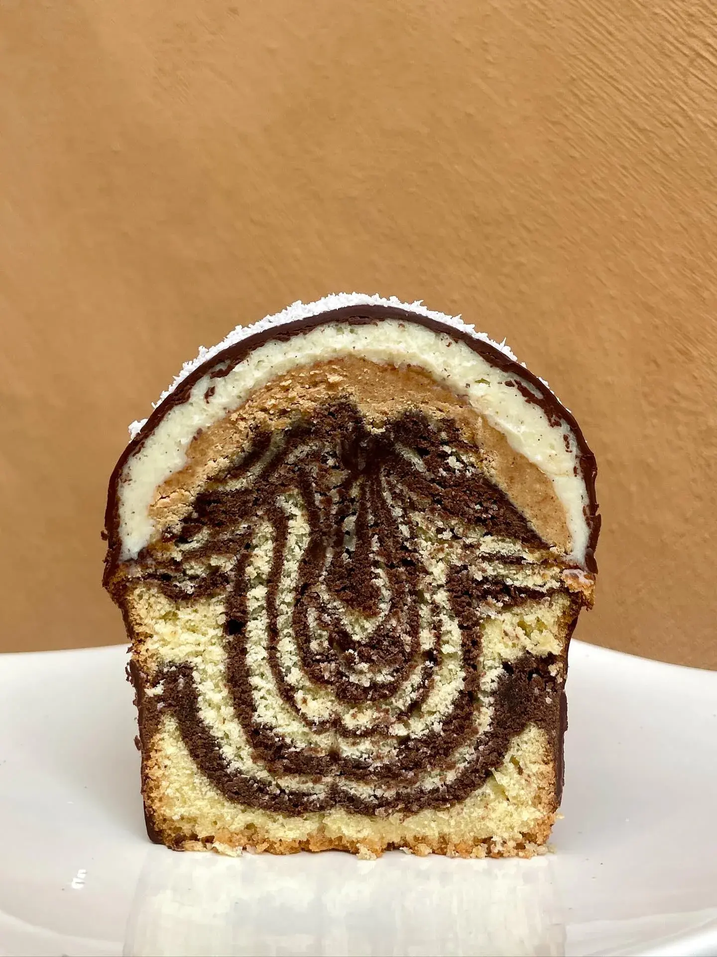 Cake marbré choco-coco, photo 1 sur 3