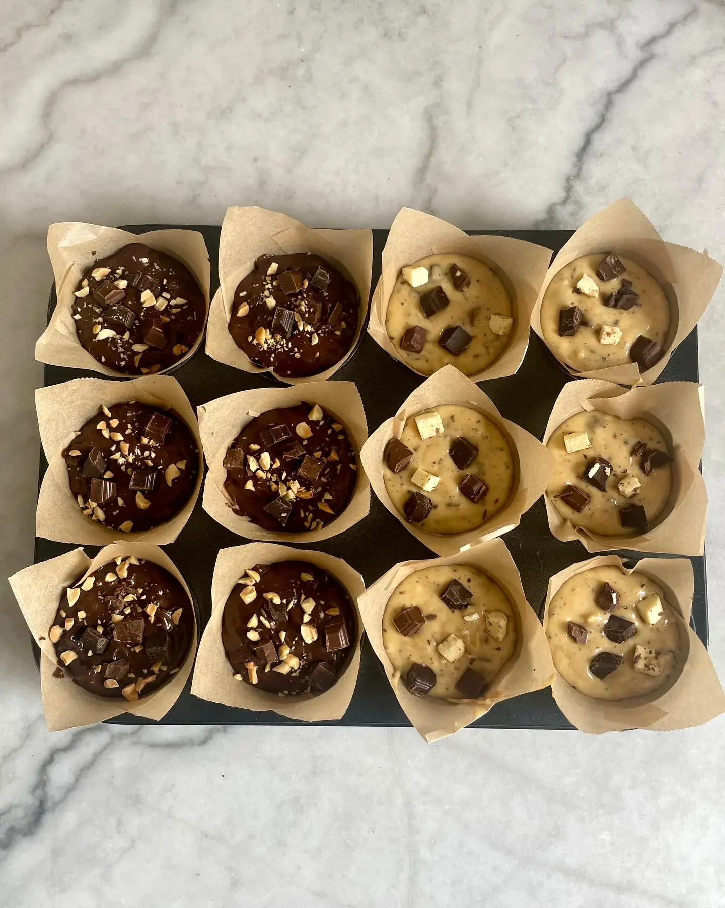 Muffins chocolat fourrés, photo 2 sur 4