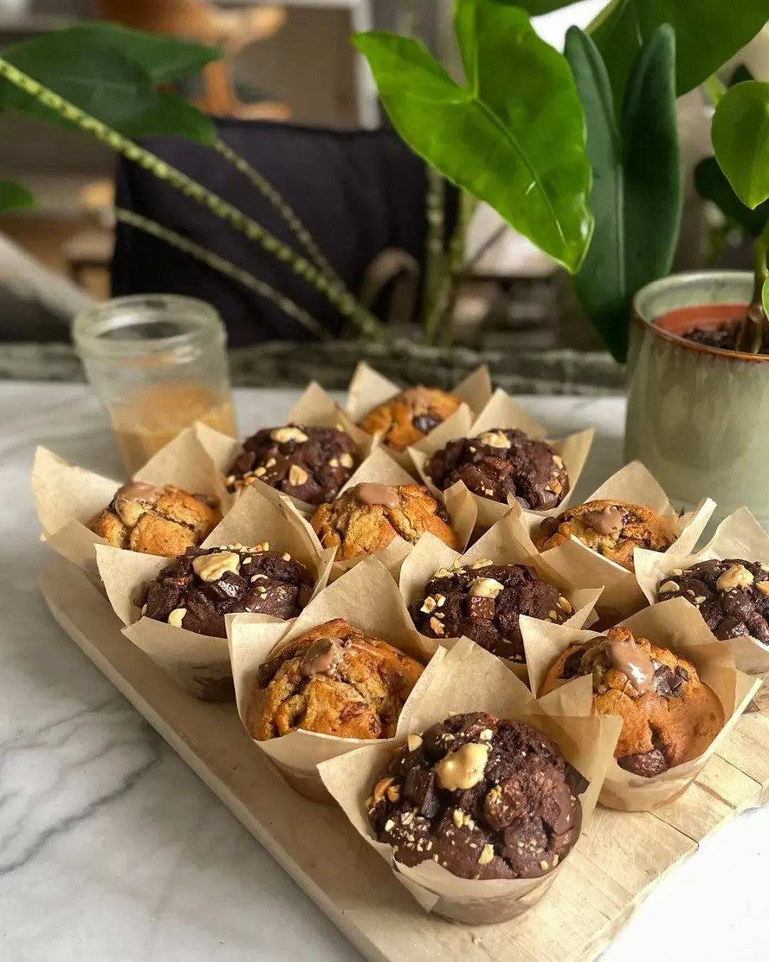 Muffins chocolat fourrés, photo 1 sur 4