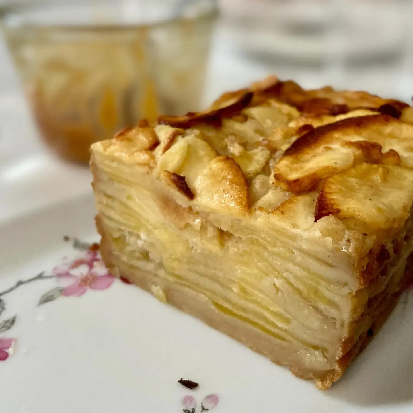 Gâteau invisible aux pommes