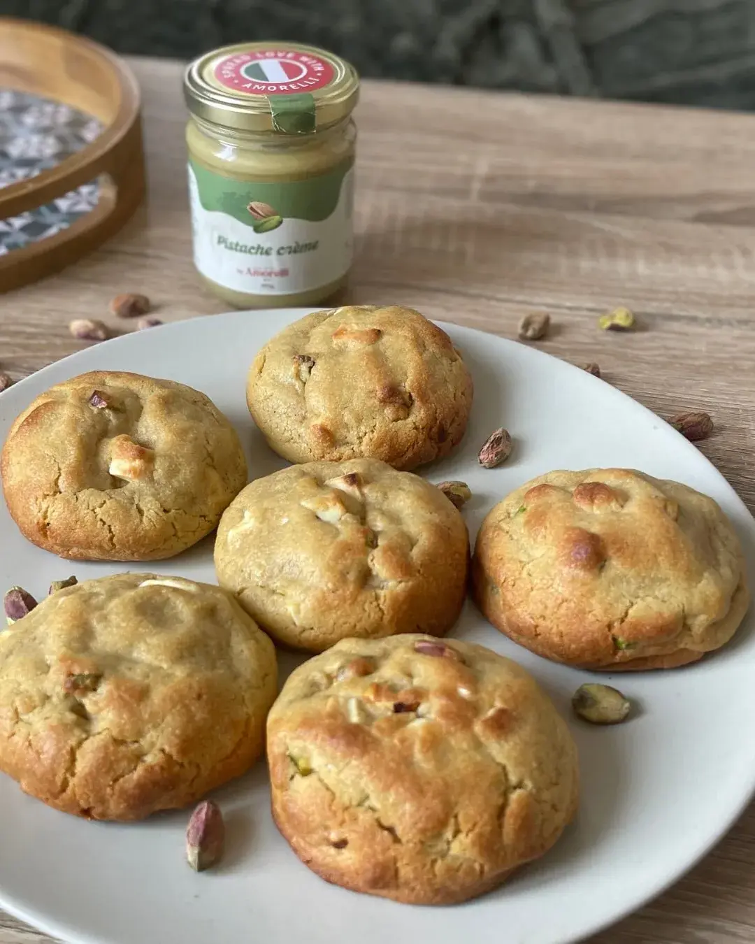 Cookies pistache & chocolat blanc, photo 1 sur 2