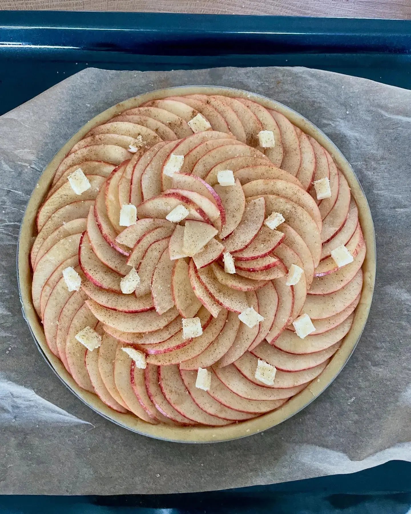 Tarte pomme & coing, photo 3 sur 3