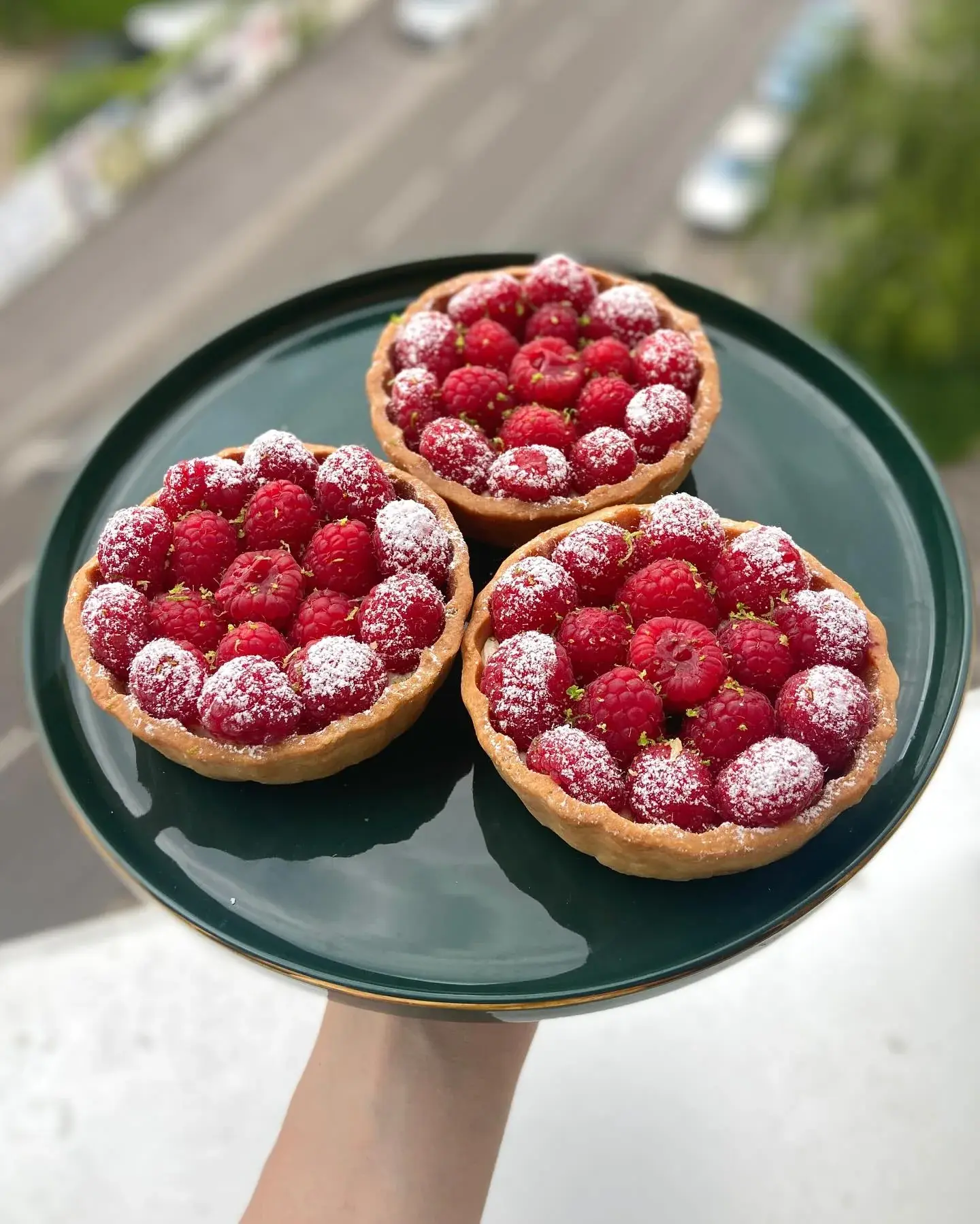 Tartelettes framboise & citron vert, photo 1 sur 3