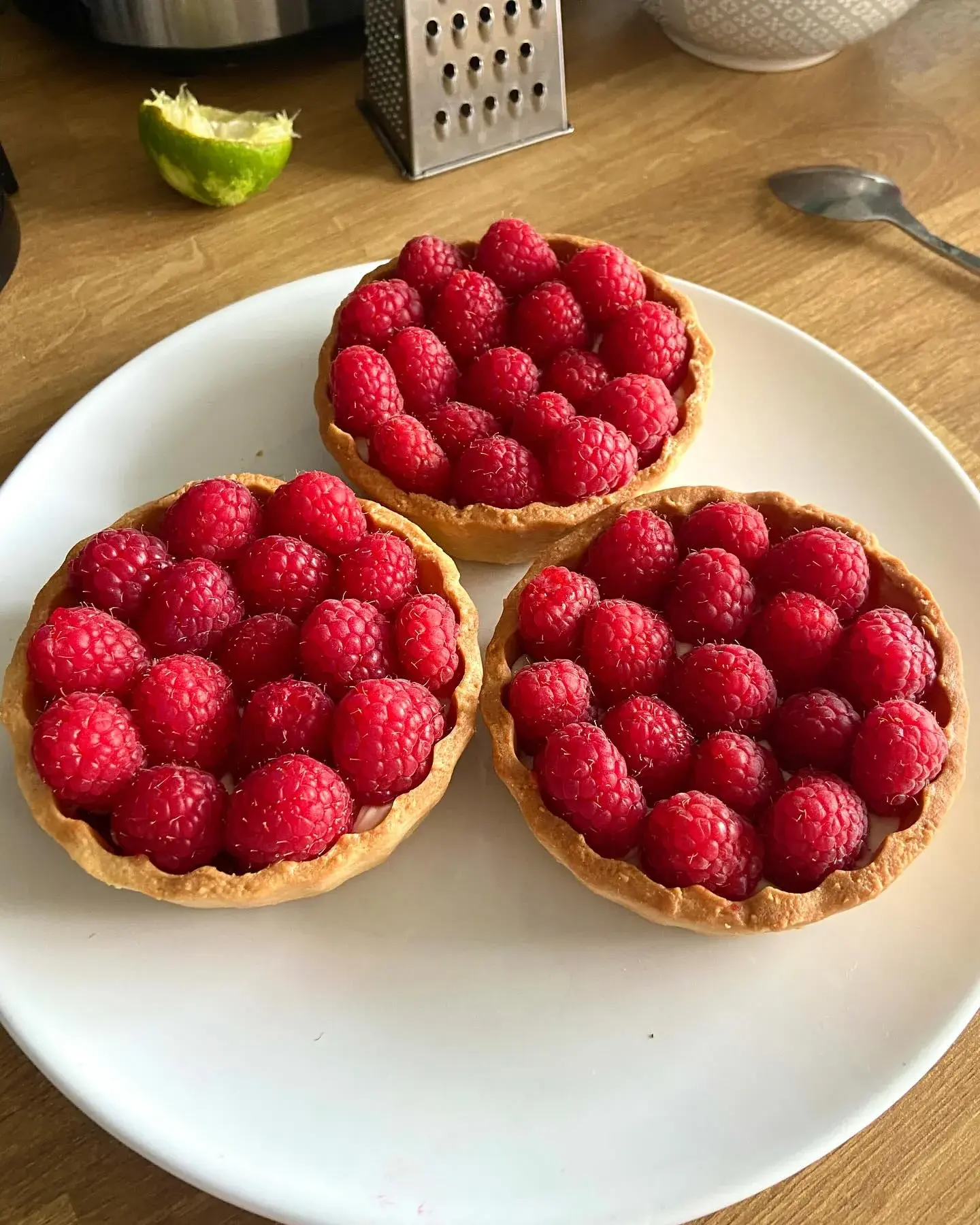 Tartelettes framboise & citron vert, photo 3 sur 3
