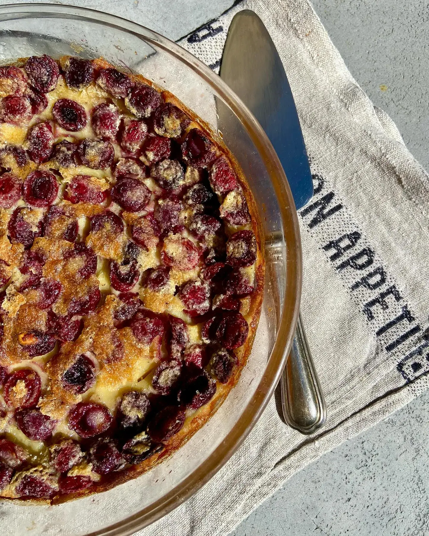 Clafoutis aux cerises, photo 2 sur 2