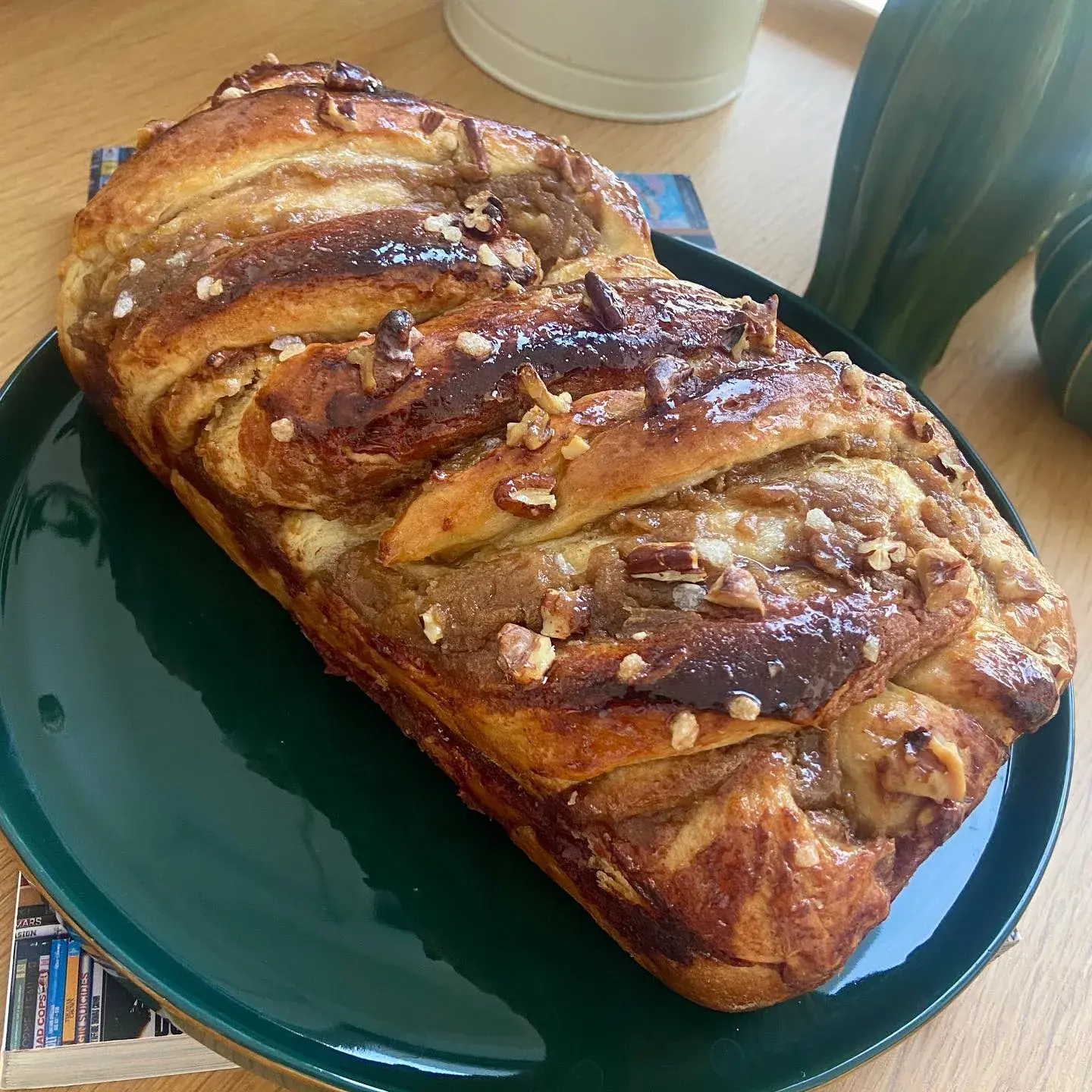 Babka au caramel de dattes