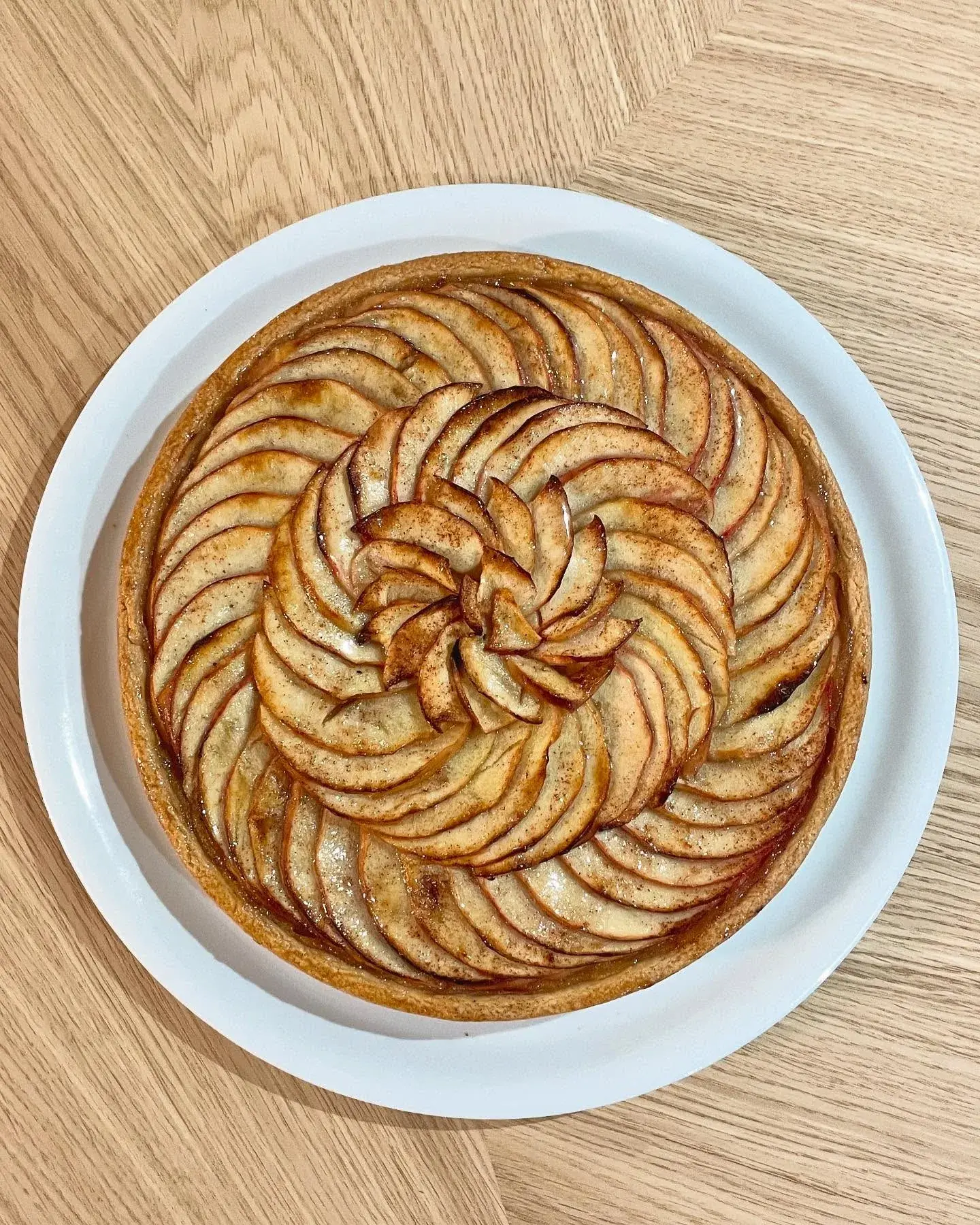 Tarte pomme & coing, photo 2 sur 3