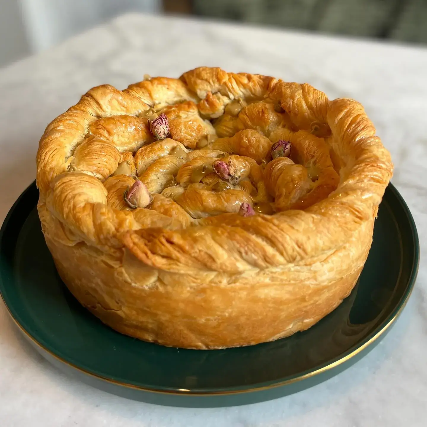 Galette briochée feuilletée à la pistache, photo 2 sur 2